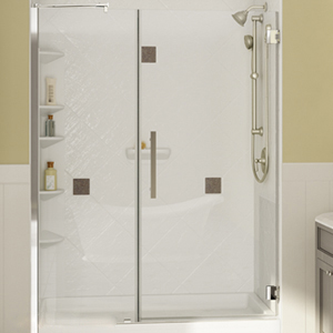 shower with a kara glass door model